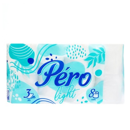 PERO toilet paper, 3 layers, 8 rolls