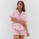 Female pajamas (shirt, shorts) KAFTAN "BASIC" p. 44-46, pink