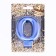 Candle for the Cake "European Giant", number 0, 7 cm, blue metallic