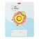 Notebook of 12 sheets in the "Fun Avocado" line, covered Cardboard, OFSET block, mix