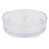 Disco soap dish, transparent