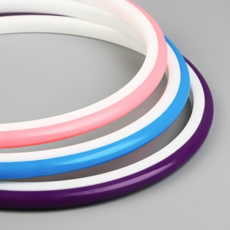 Schools for embroidery with a suspension, plastic, d = 20.5 cm, color mix-4