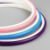 Schools for embroidery with a suspension, plastic, d = 20.5 cm, color mix