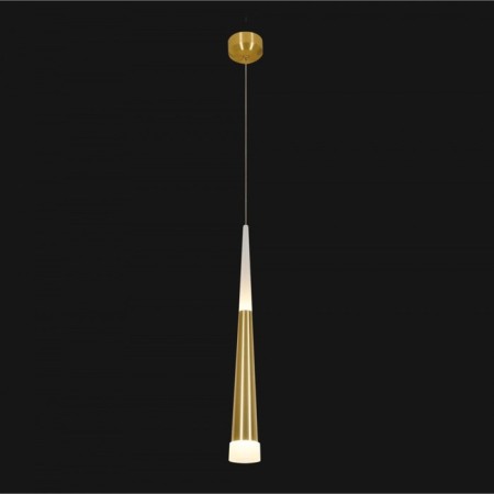 Suspended Citilux “Vegas” CL227012, 7x7x55 cm, 1x7W, LED, brown color-1