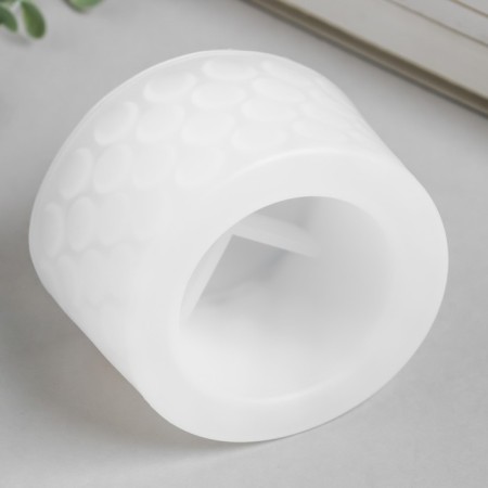 MOLD SILICON "CLASS SCILINE with circles" 8.5x8.5x8.5 cm-2