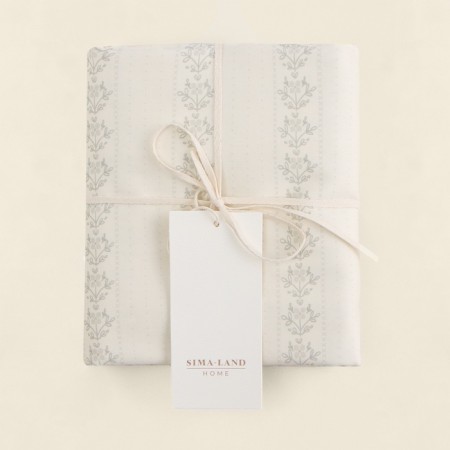 Set of pillowcase SL Home Floral Pattern 70*70+3 cm - 2 pcs, satin, 140 g/m2, 100% cotton