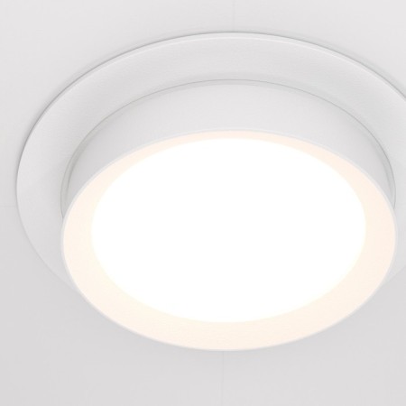 Building lamp Technical DL086-GX53-RD-W, 1x15W, 11x11x5.3 cm, GX53, white color-2