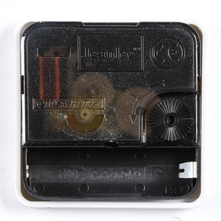 Wall clock, series: photo frames, "Annet", smooth move, 26 x 51 cm, dial 15 x 21 cm-2