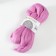 Fasting wool 100% half -toned wool 50g (29 pink lilac)