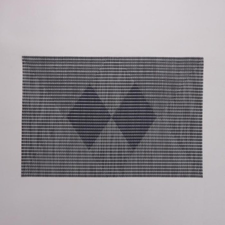 Serving napkin on the table "Rombs", 45 × 30 cm, blue color-1
