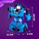 Autobot robot, transforms, blue color