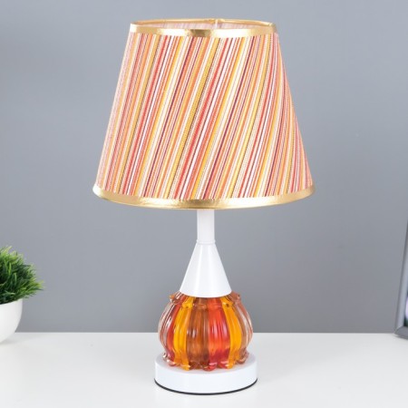 Hell lamp "Laij" E27 40W white-red 25x25x38 cm Risalux