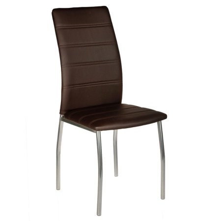 Wave chair, brown