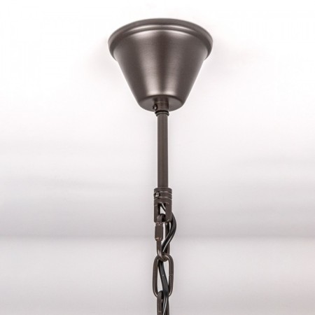 Suspended lamp Citilux "Martin" CL332081, 40x40x125 cm, 8x60W, E14, Black Color Black-13