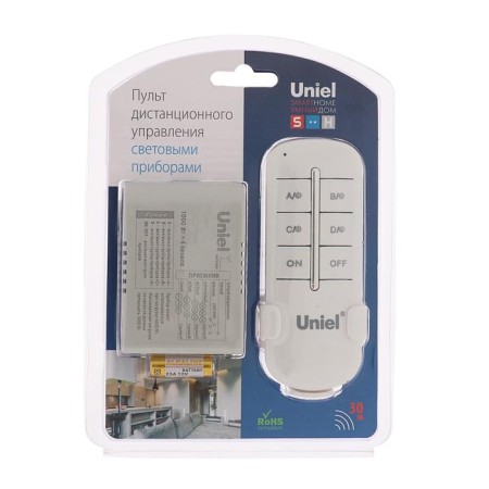 Light control panel Uch-p005-g4-1000W-30M, 4 channels x 1000 watts, ranges of action 30m-5