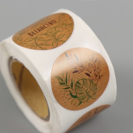 Stick Paper "Ecology. Craft" d = 2.5 cm 252 pcs in roll-3