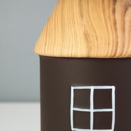 House "House" E14 40W brown 22x22x36 cm Risalux-3