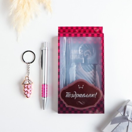 Gift set 2V1 (pen, keychain grapes) mix-1