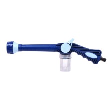 A pistol for watering, with a filter, under the hose 3/4 