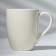 Ceramic mug with a spoon "Start the day with a smile", 310 ml, white color
