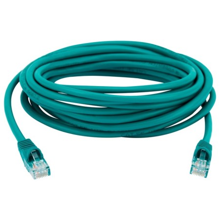 Buro UTP Patch Cord 4 pairs CAT5E CCA Molded 5M Green RJ-45 (M) -RJ-45 (M)-1
