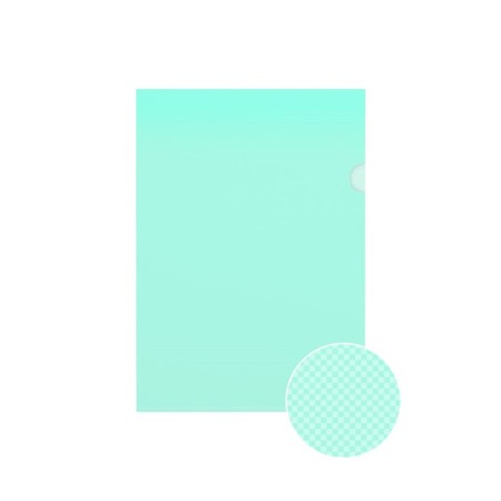 A4, 160 μm folder, Erichkrause Glossy Classic, Transparent, Mix-1