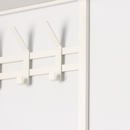 A hanger with a shelf of the 2-tier “Toronto 22”, 67 × 27 × 58.5 cm, white color-9