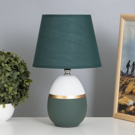 Table lamp "Aimi" 1x40W E14 green/white 20x20x32cm