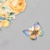 Sticker Plastic Interior "Yellow Bouquet" 40x31 cm
