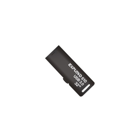 Flashka Exployd 610, 32 GB, USB3.0, Thu up to 70 MB/s, PLO up to 20 Mb/s, black-1