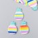 Decor for creativity Rubber "Pineapple" set of 15 pcs mix 3.7x2.4 cm