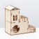 Rodent Castle, 16 x 24 x 23 cm