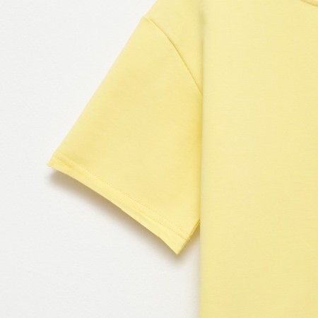 Kids (T -shirt, shorts) minku: casual collection color lemon, height 128-7