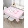 The tablecloth “Lovelists”, rectangular, Saten, size 145x180 cm