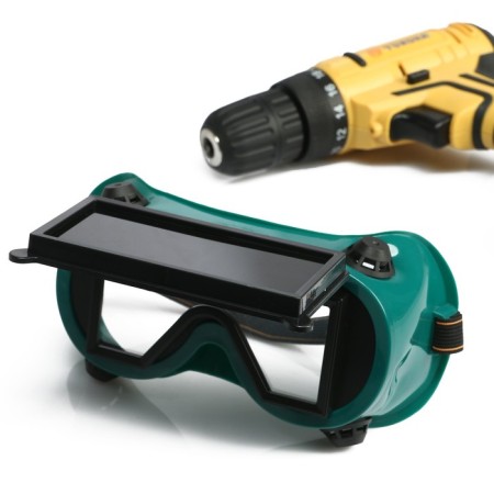 Protective tundra glasses, square, with darkened glasses-6