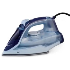 Iron BQ SI1001, ceramic sole, 2600 watts, 25 g/min, 280 ml, blue