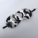Camouflage mask for sleeping 20 × 8.5 cm, elastic band is single, multi -colored