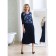 Female dress, size 44, blue color