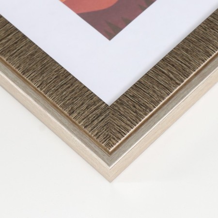 Photo frame plastic 21x30 cm "Bjern" Platinum-1