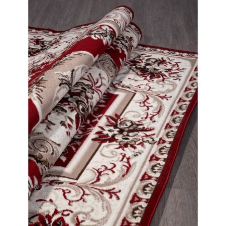 Rectangular carpet Merinos gavana, size 200x400 cm, color Red-2