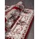Rectangular carpet Merinos gavana, size 200x400 cm, color Red