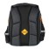 School backpack 40x33x15cm, ergonomic back, Across 410, black/orange