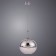 Wave lamp, 1x60W E27, color chrome
