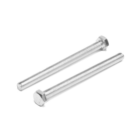 Bolt "Tundra Krep", with a hexagonal head, galvanized, Din933, M6x80 mm, 5 kg