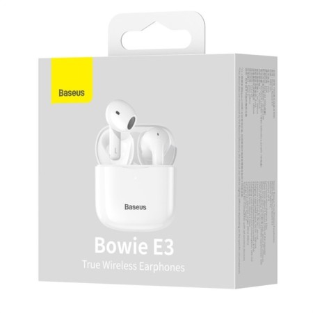 Wireless headphones Baseus Bowie E3, BT5.0, 35/400 mAh, white-10