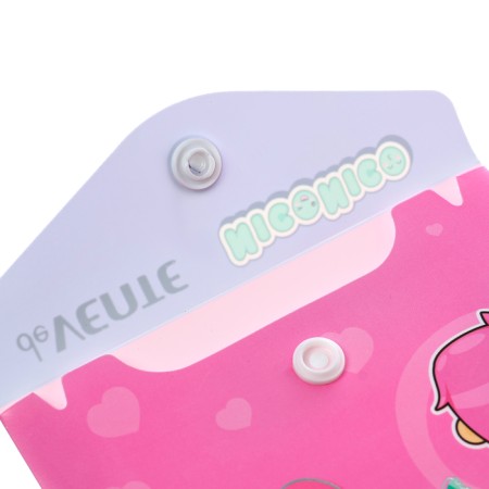 The convert folder on the A7 button, 105 x 74mm, 180MKM DEVENTE NICO MIX, foil embossing, 3071234-4