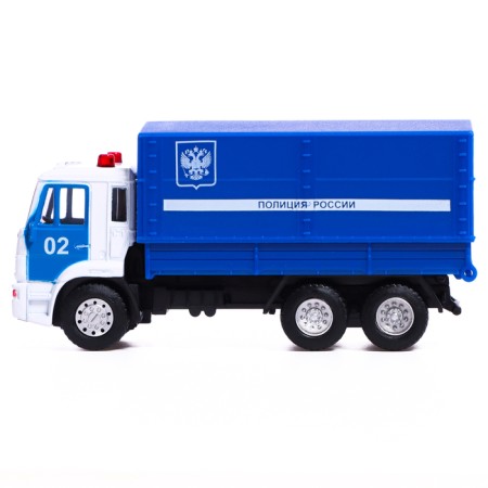 Metal truck "KAMAZ. Police ", 1:54, inertia-1