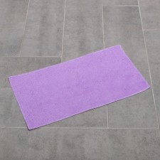 Nozzle for a flat mop with a clip-butter of a share, 40 × 21 cm, microfiber, lilac color