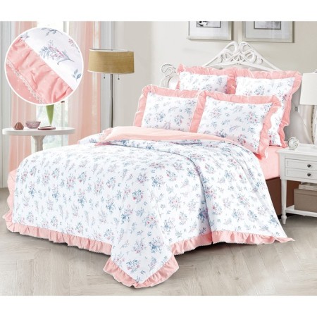 Bed Lowworm euro Diva Afrodita, size 230x250 cm, 200x220 cm, 50x70 cm - 2 pcs, 70x70 cm - 2 pcs-1