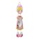 Children's wall clock "Girl", discrete move, 16 x 42 cm